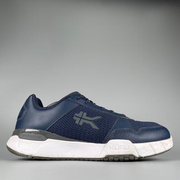 Kuru Quantum 2.0 Mens Size 12 Wide Blue White Athletic Running Shoes Sneaker EUC main image 5